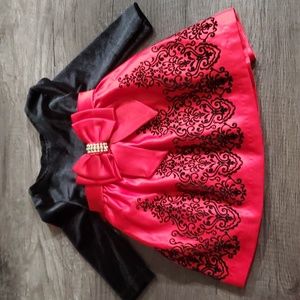 Rare Editions holiday dress infant girl